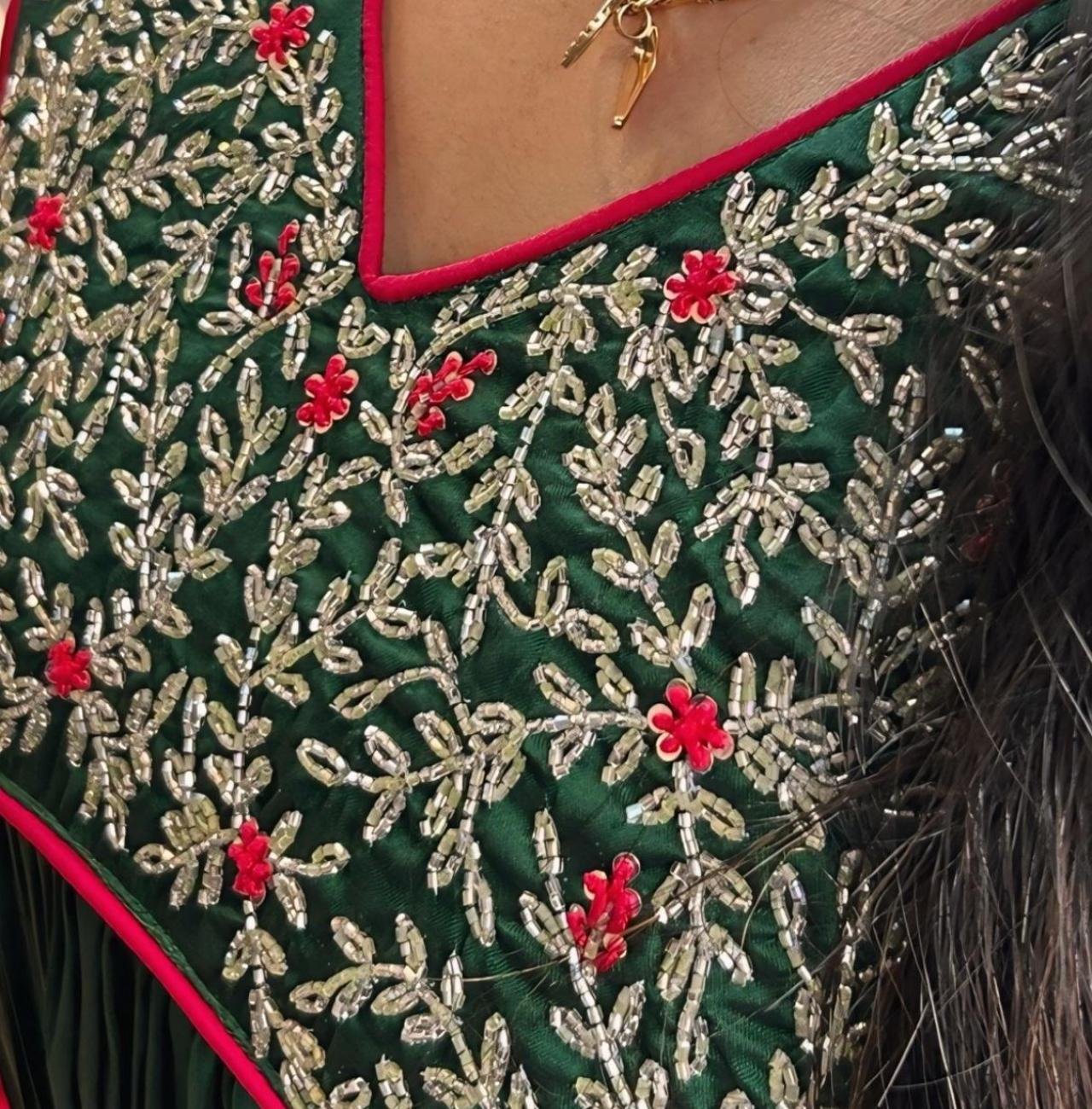 Silky georgette kurti