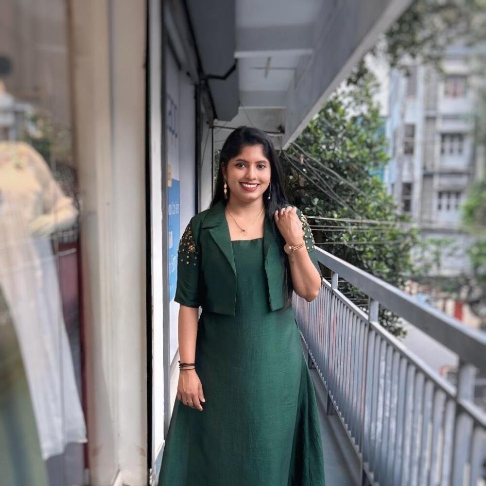 Designer kurti with jacket