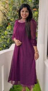 Georgette kurti