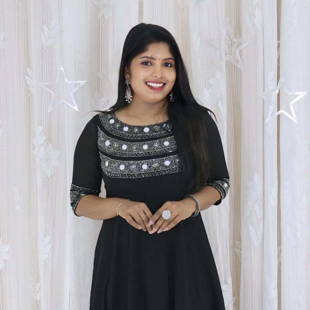 Heavy handworked kurti