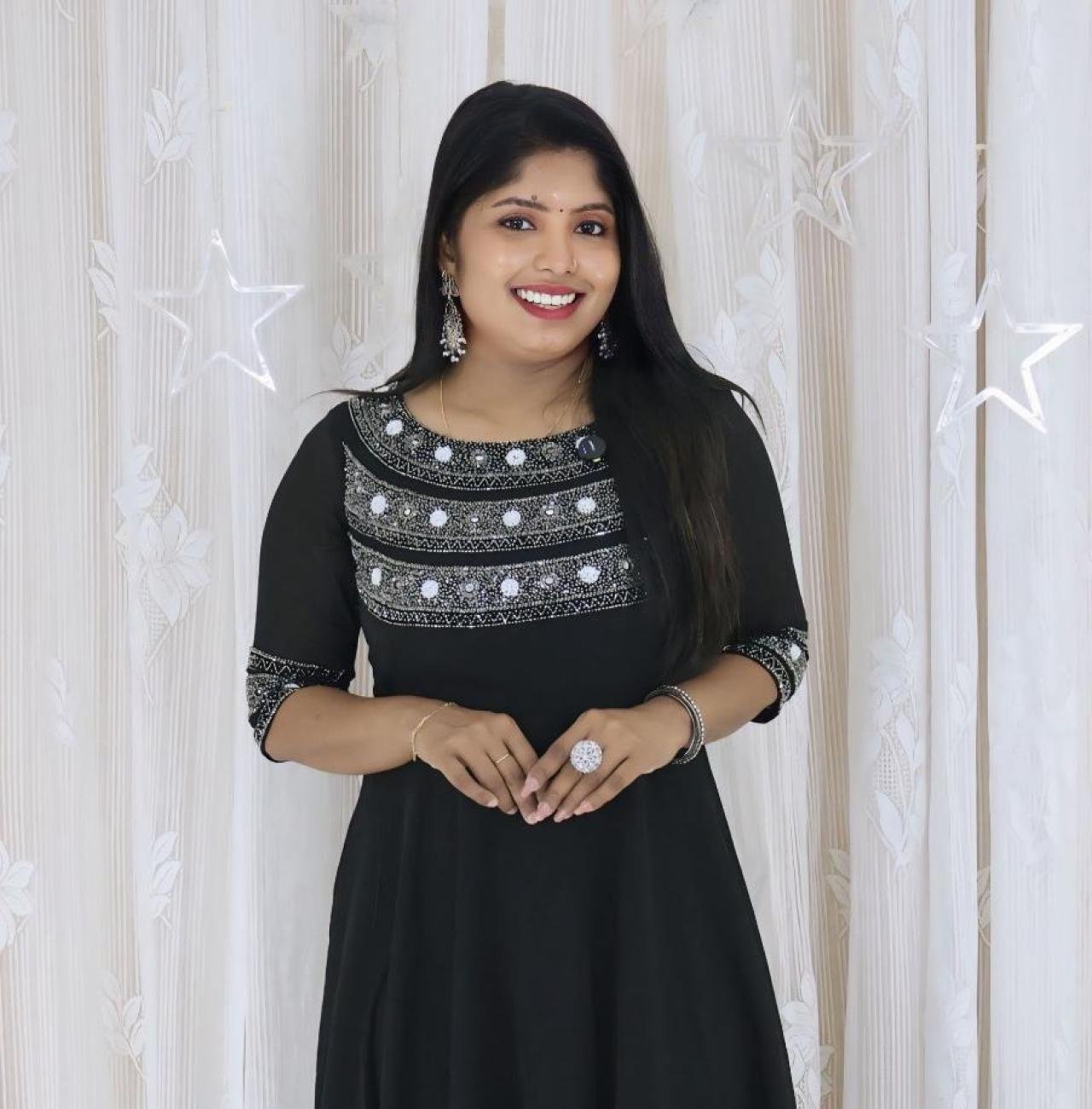 Heavy handworked kurti