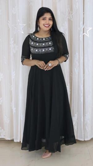 Heavy handworked kurti