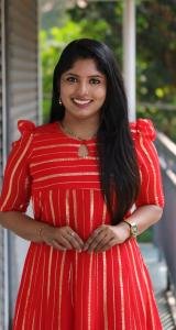 Viscose georgette kurthi with lurex lines