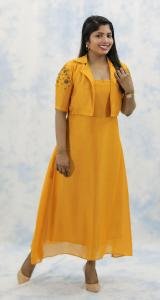 Designer kurti with jacket