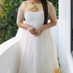 Organza Frock with Pattu Border