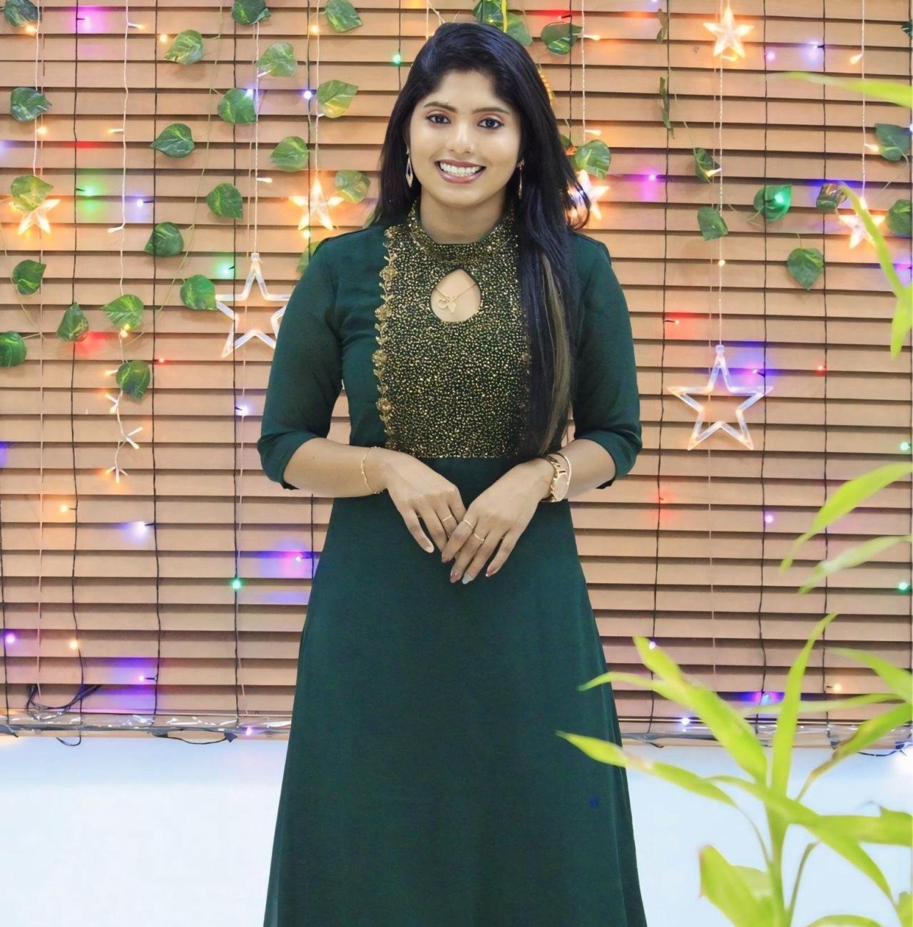 Heavy handworked kurti