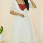 Handworked Onam Kurti – Celebrate in Elegance