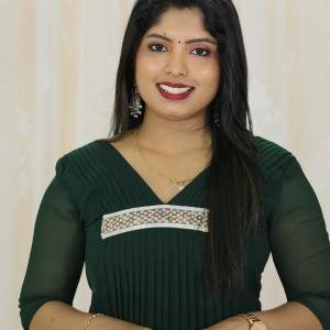 Elegant pleated designer kurti