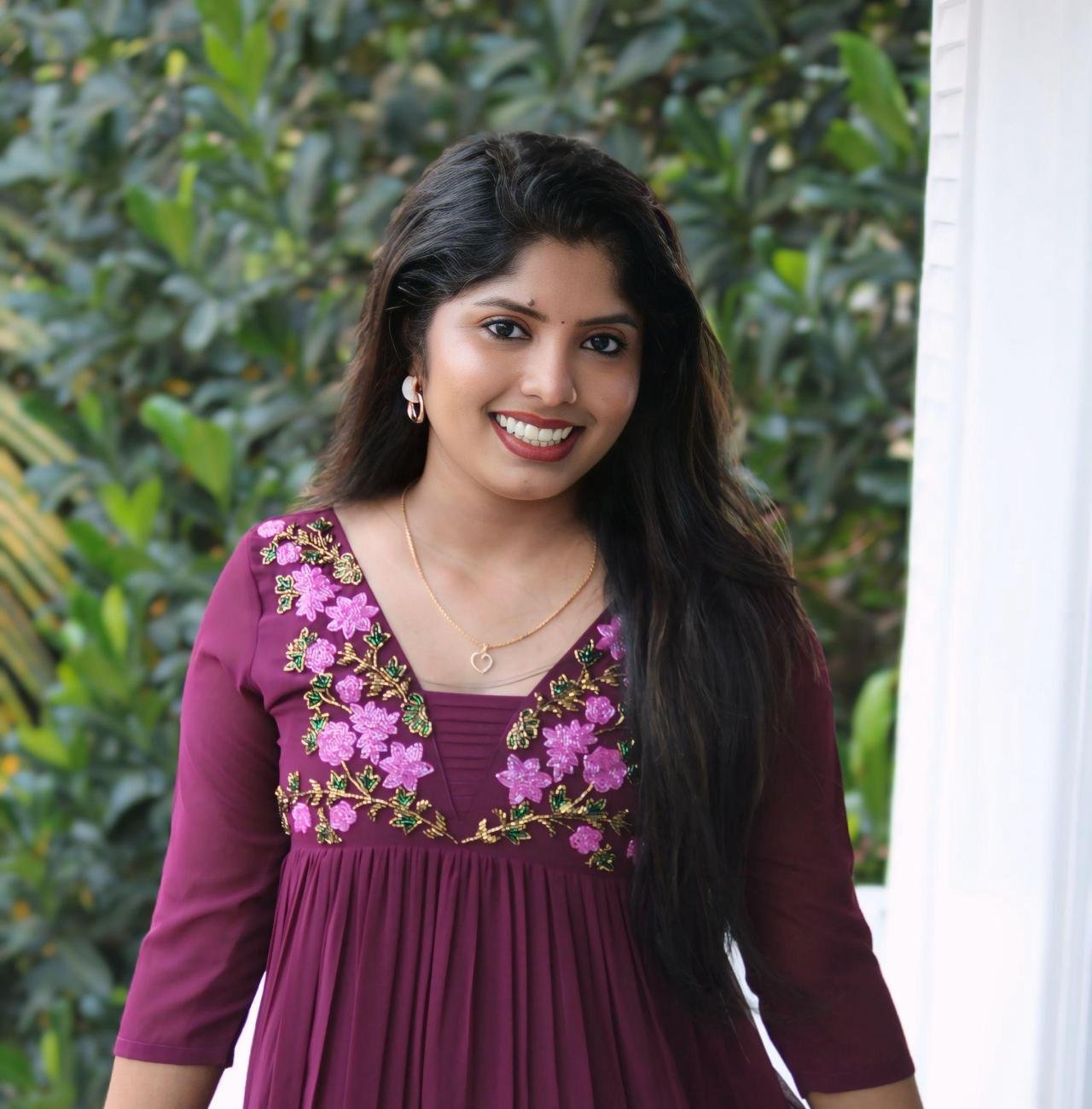 Heavy handworked elegant gathered kurti