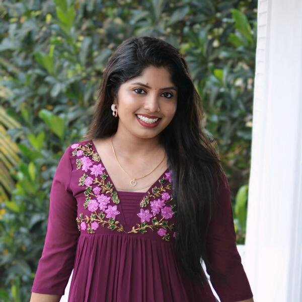 Heavy handworked elegant gathered kurti