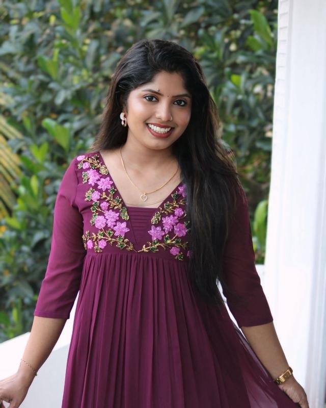 Heavy handworked elegant gathered kurti