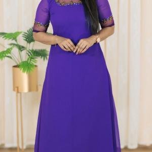 Jewel neck kurti