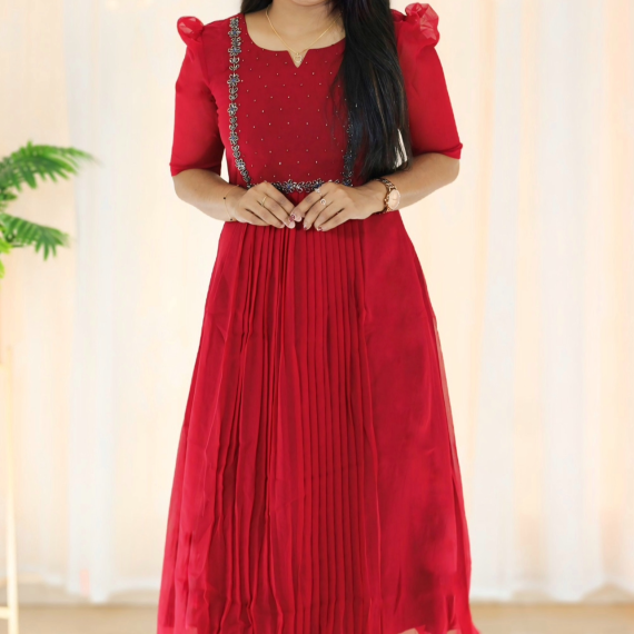 Budget friendly handworked kurti