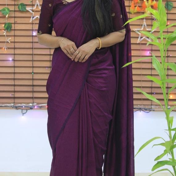 Badri Silk Ready-to-Wear Saree