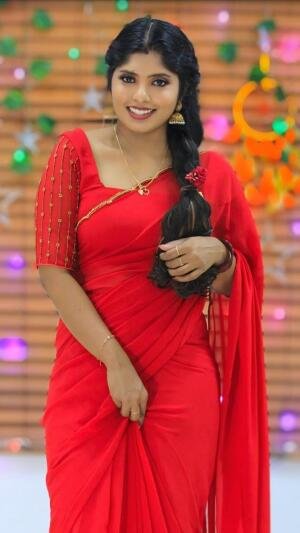 Heavy handworked saree with matching blouse material