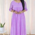 Dyeable Viscose Georgette Kurti