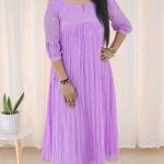Dyeable Viscose Georgette Kurti