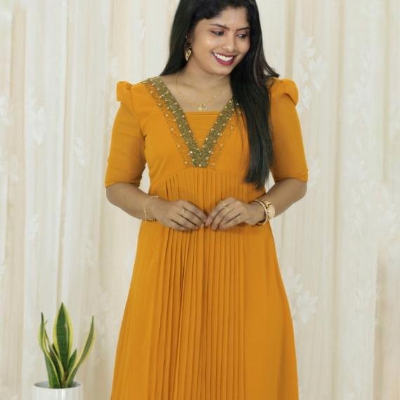 Budject friendly handworked kurti