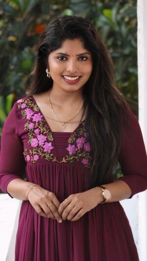 Heavy handworked elegant gathered kurti