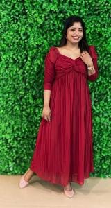 Butterfly twist gown