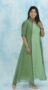 Party wear jacket kurti