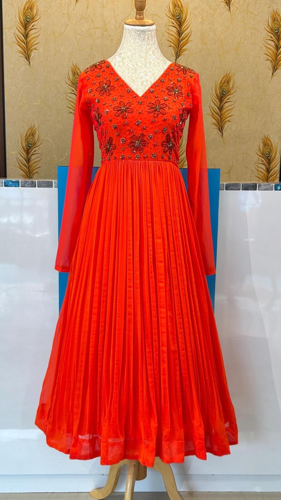 Heavy handworked kurti